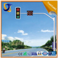 Power coating led traffic light pole, traffic lightng directly by factory